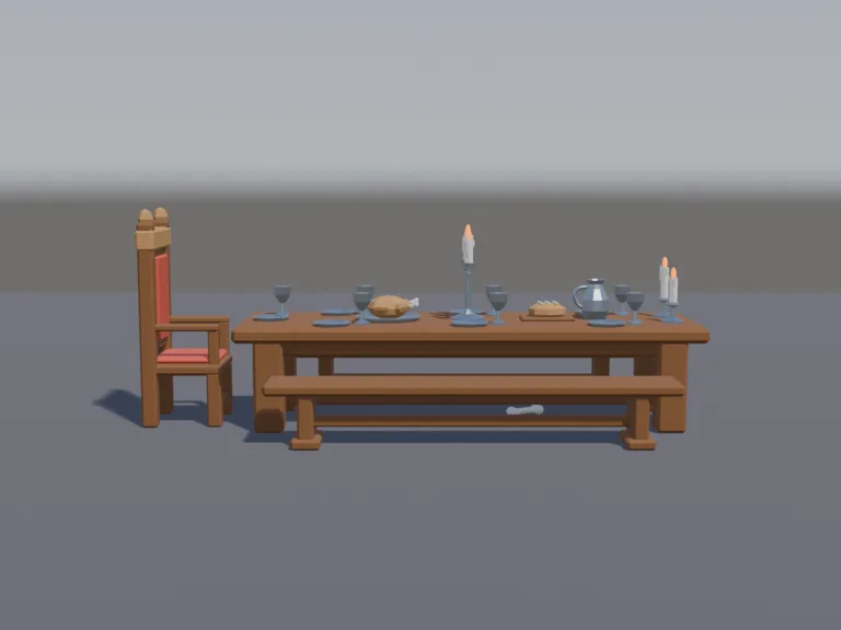 Medieval Feast Table, view 4