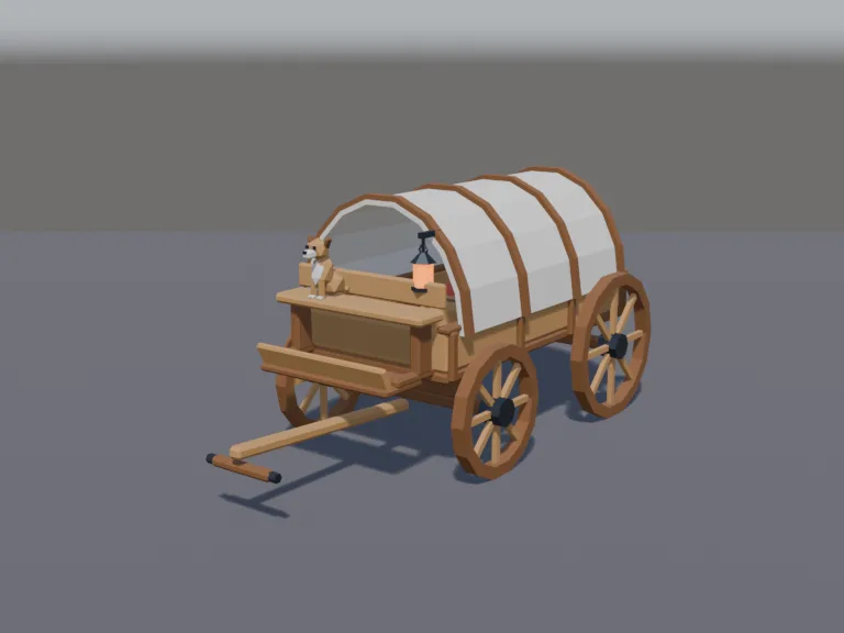 Merchants Covered Wagon, view 2