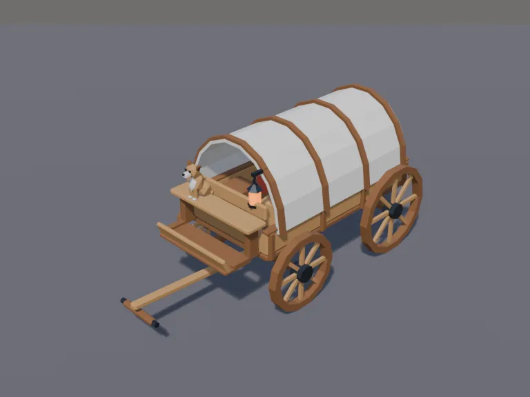 Merchants Covered Wagon, view 3