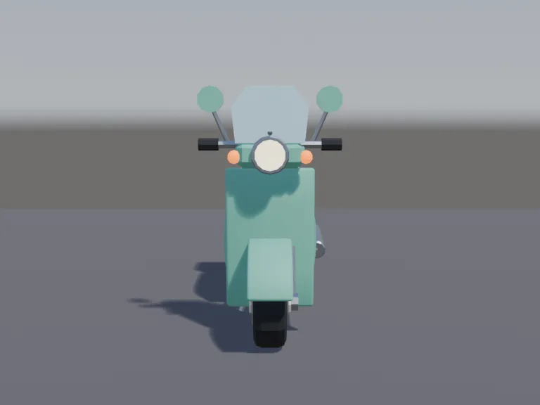 Mint Motor Scooter, view 4