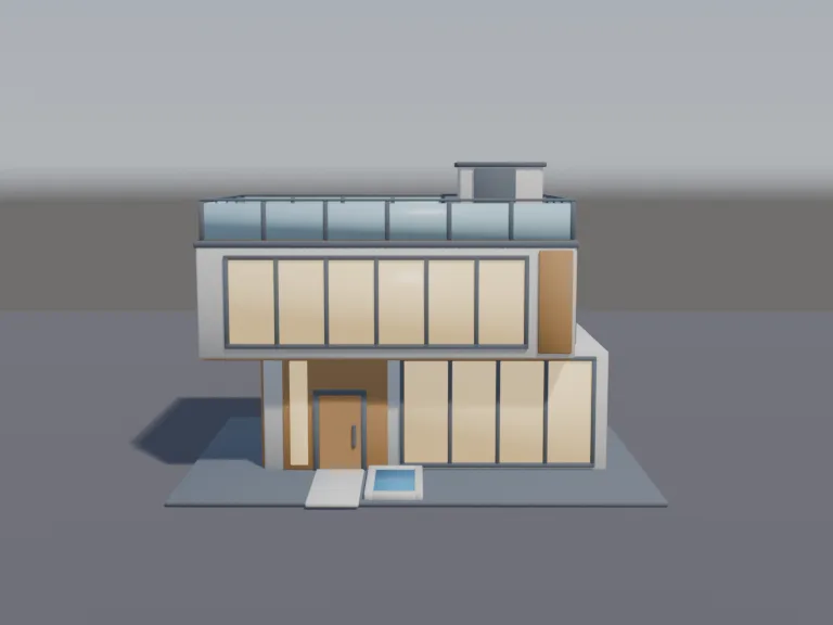 Modern Flat-Roof Villa, view 4