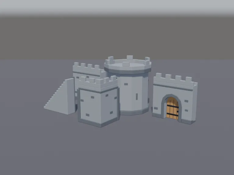 Modular Castle Wall Kit, view 2
