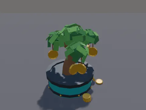 Money Tree Planter