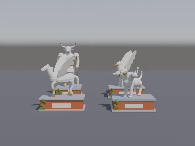 Myth Creature Statues, view 3