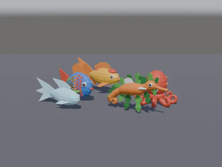 Mythic Fish Set, view 2
