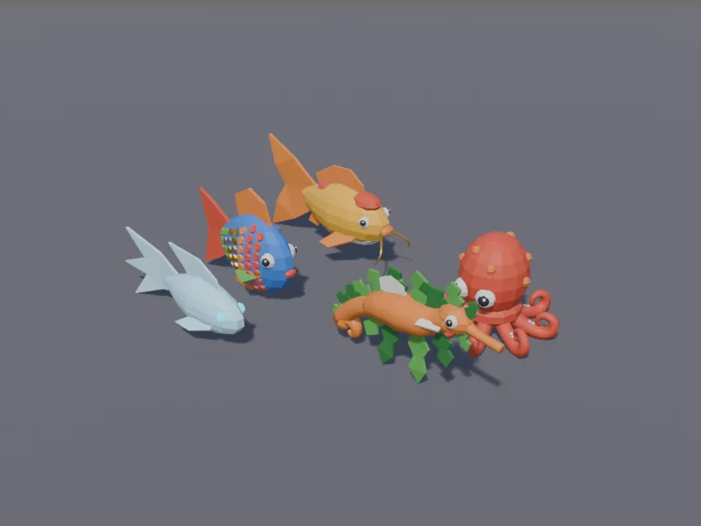 Mythic Fish Set, view 3