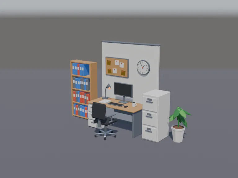 Office Desk Set, view 2