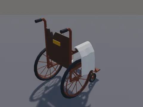 Old Hospital Wheelchair