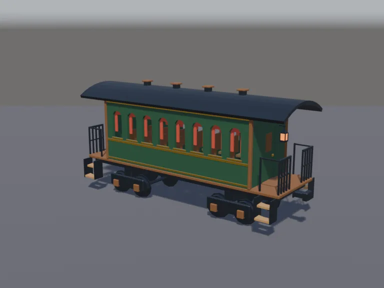 Old Passenger Car, view 2
