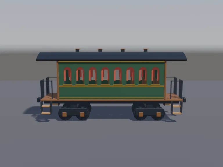 Old Passenger Car, view 4