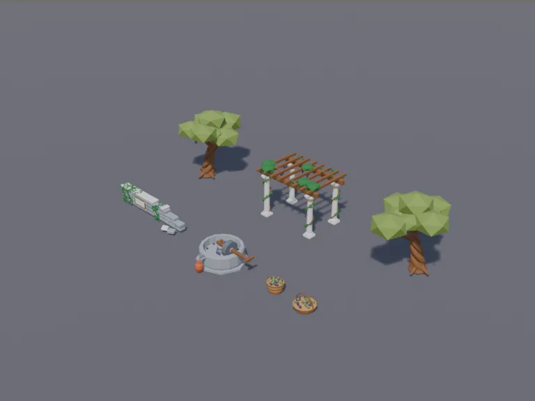 Olive Grove Set, view 3