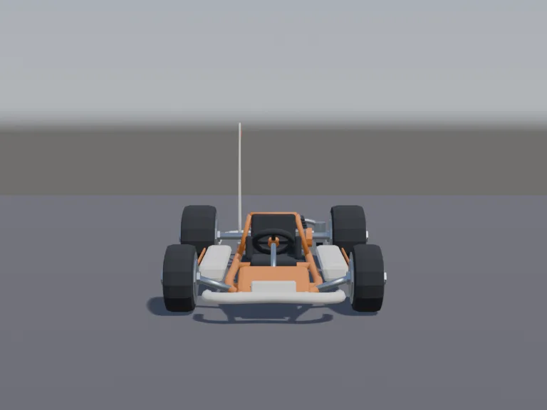 Orange Go-Kart, view 4