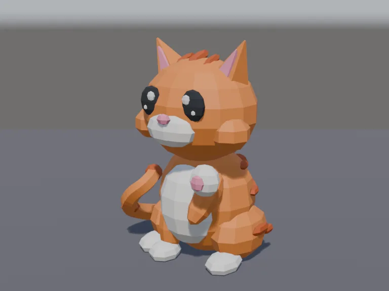 Orange Tabby Kitten, view 2