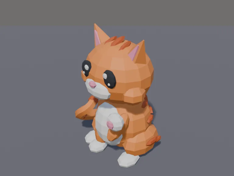 Orange Tabby Kitten, view 3