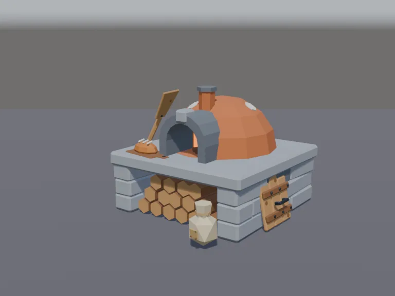 Outdoor Clay Oven, view 2