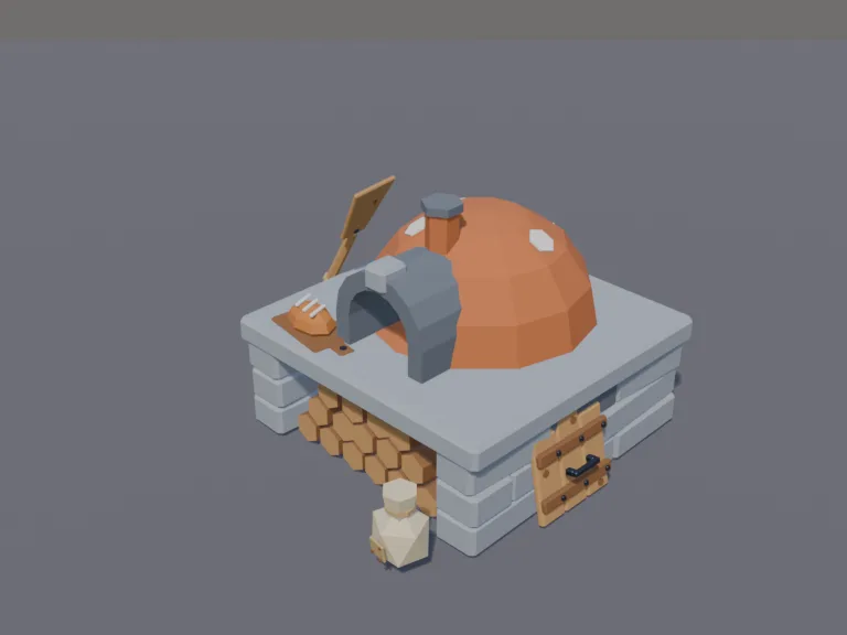 Outdoor Clay Oven, view 3
