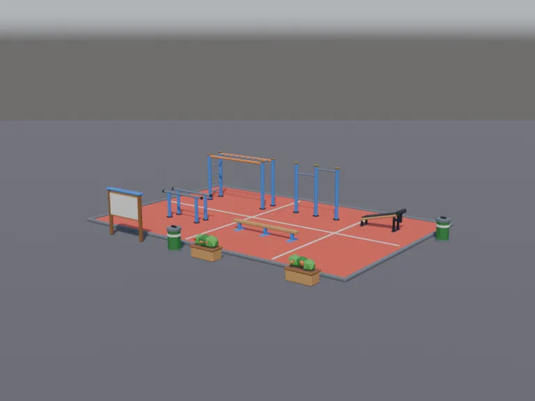 Outdoor Fitness Park, view 2