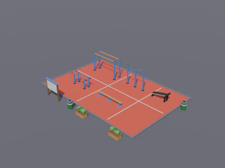 Outdoor Fitness Park, view 3