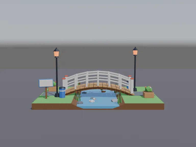 Park Footbridge, view 4