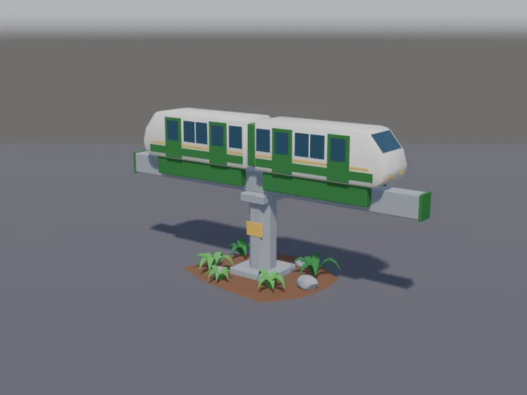 Park Monorail, view 2
