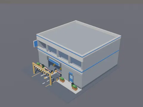 Parking Garage Entrance