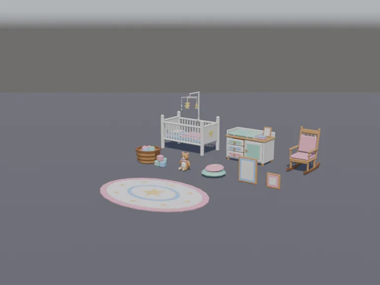 Pastel Nursery Set, view 2