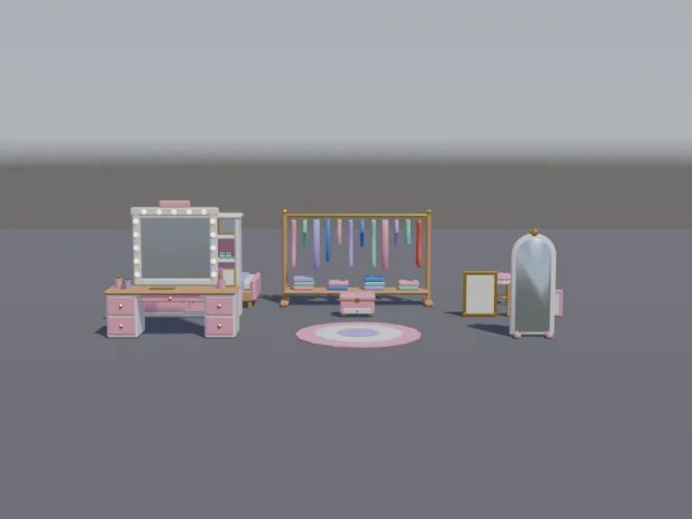 Pastel Walk-in Closet, view 4