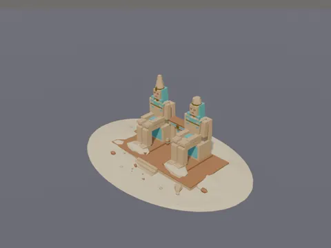 Pharaoh Colossi Gate