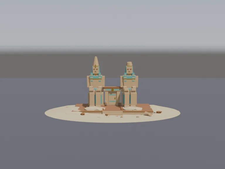 Pharaoh Colossi Gate, view 3