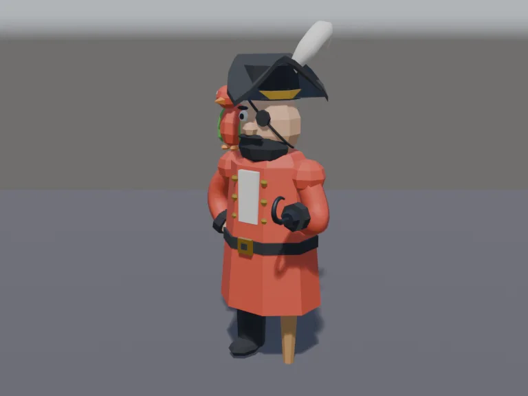 Pirate Captain, view 2