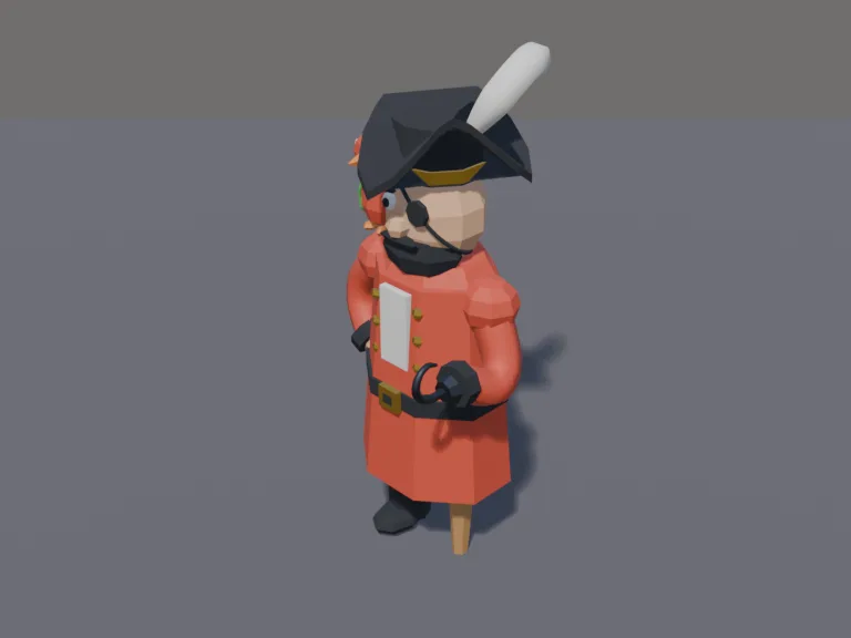 Pirate Captain, view 3