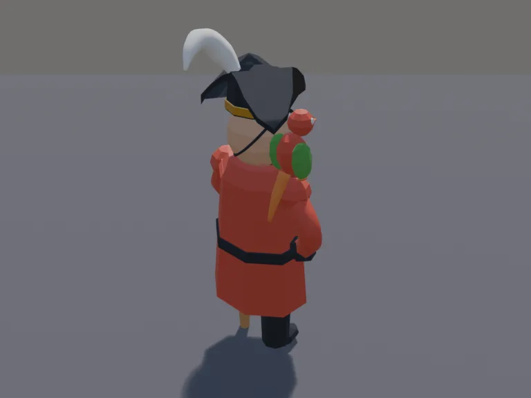 Pirate Captain, view 4