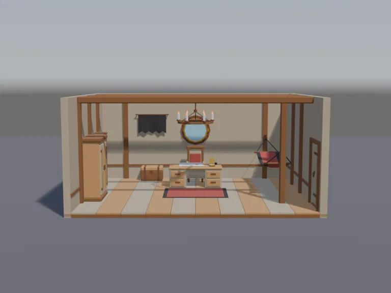 Pirate Captains Cabin, view 3