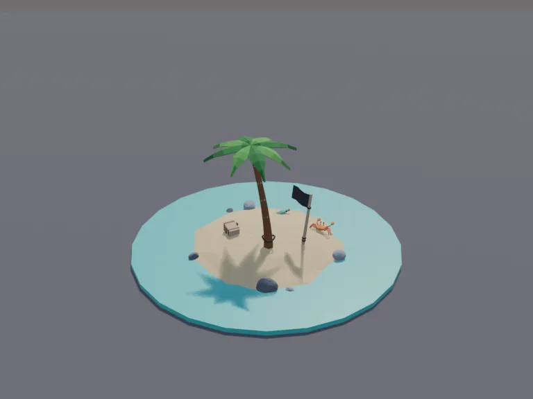 Pirate Desert Island, view 4