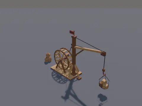 Pirate Harbour Crane