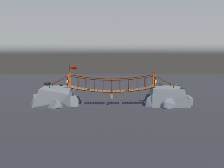 Pirate Rope Bridge, view 3