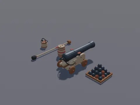 Pirate Ship Cannon Set