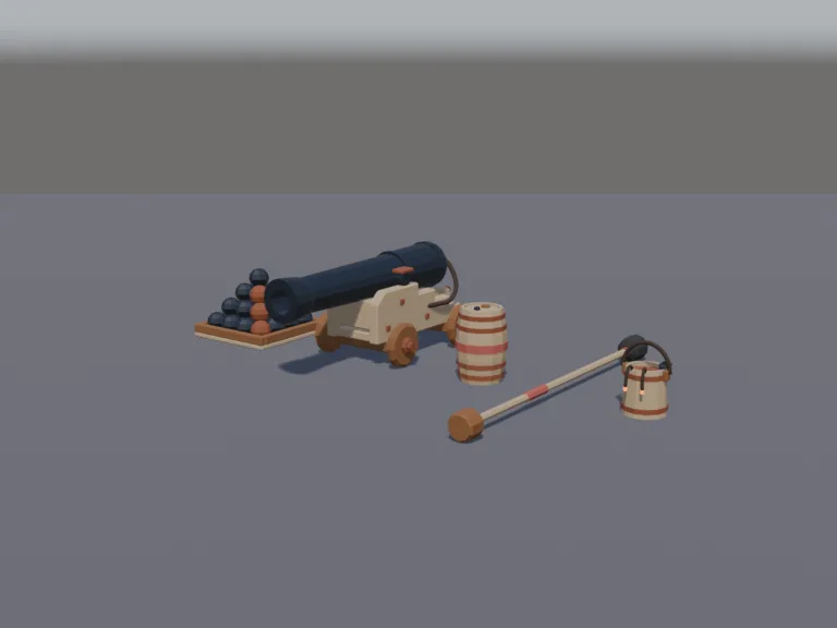 Pirate Ship Cannon Set, view 2