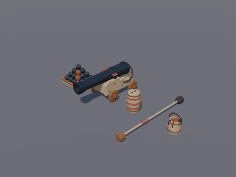 Pirate Ship Cannon Set, view 3