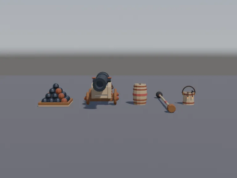 Pirate Ship Cannon Set, view 4