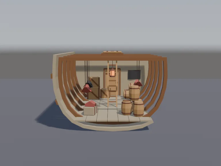 Pirate Ship Cargo Hold, view 4