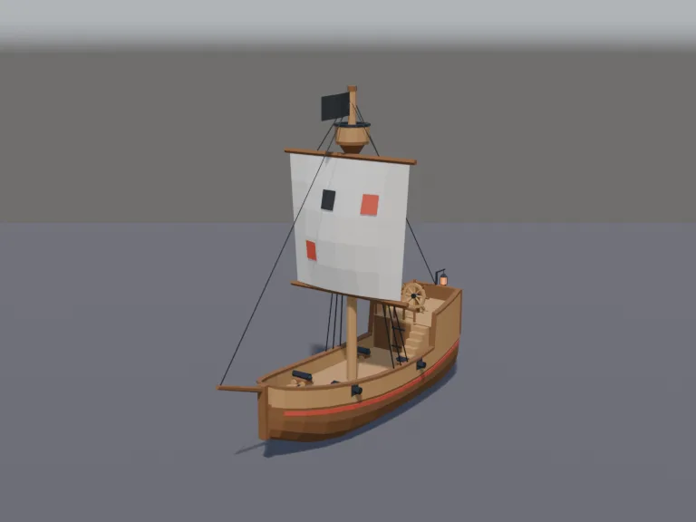 Pirate Sloop, view 2