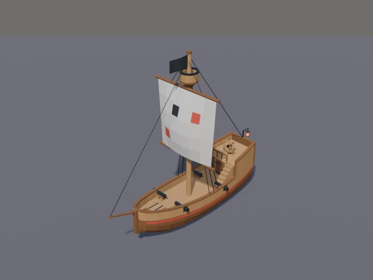 Pirate Sloop, view 3