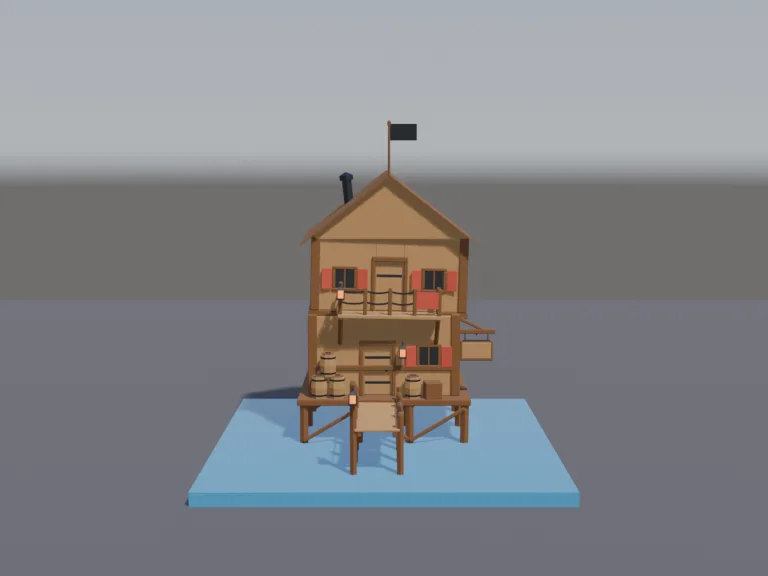 Pirate Stilt Tavern, view 4