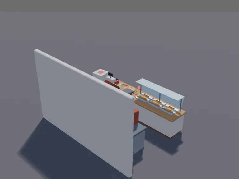 Pizza Shop Counter, view 4