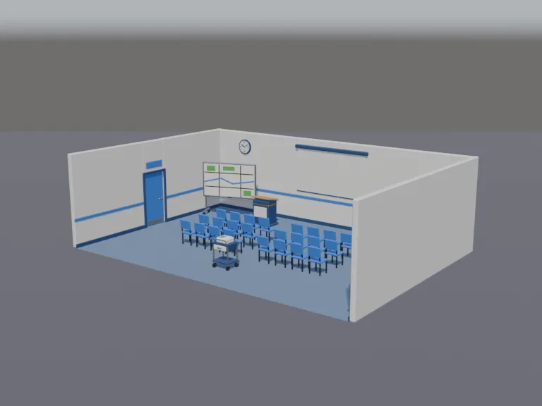 Police Briefing Room, view 2