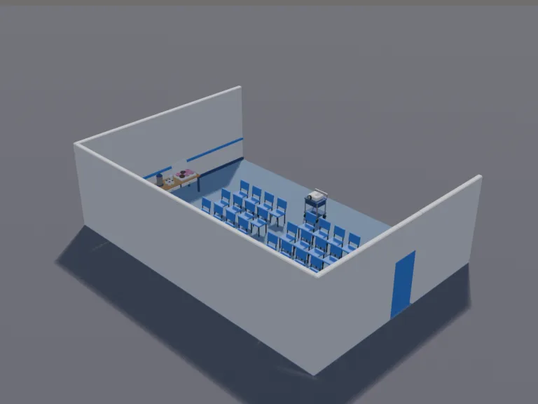 Police Briefing Room, view 4