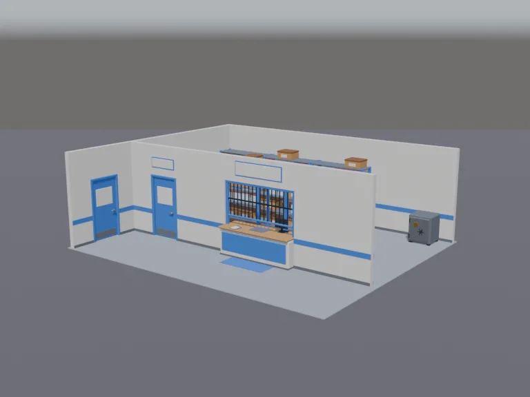 Police Evidence Room, view 2