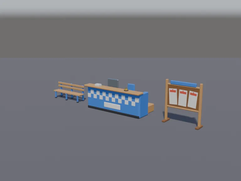 Police Front Desk, view 2