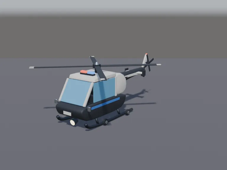 Police Helicopter, view 2